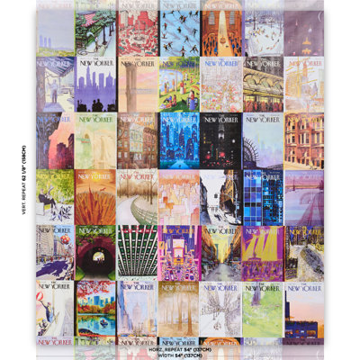 Schumacher X The New Yorker The New Yorker City-View Covers Peel ...